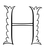 Gill Floriated Initial H
