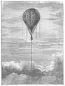 Hot Air Balloon engraving