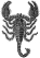 Scorpion engraving